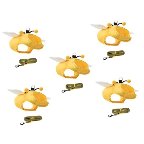 Yardwe 5 Sets Katzen- Und Leine Kätzchen-westengurt Leichtes Haustier Flexibles Zugseil Für Outdoor-aktivitäten Yardwe 5 Sets Katzen- Und Leine Kätzchen-westengurt Leichtes Haustier Flexibles Zugseil Für Outdoor-aktivitäten von Yardwe