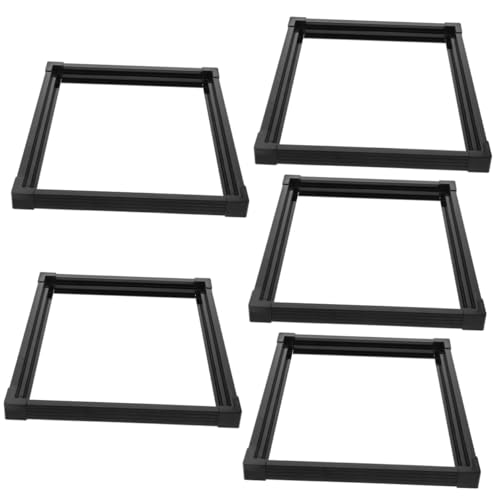 Yardwe 5 Sets Aquarium Aquarium Kantenschutz Kunststoff Fenster Streifen Installieren Für Gewerbliche Nutzung von Yardwe