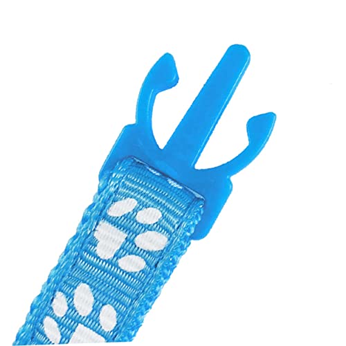 Yardwe 5 Stück Teiliges Katzenhalsband mit Verstellbarem Design Langlebigem Material und Glöckchen für Katzen und Kätzchen Gelb Himmelblau und Hellgrün von Yardwe