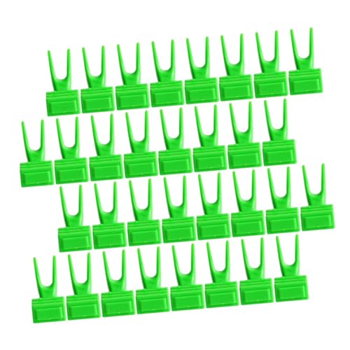 Yardwe 50 Stück Angebot an Papageienkäfigen Vogelkäfiggabel Futter für Meerschweinchenkäfige Hirse vogelfutterspender vogelfutterstelle Vogelfutter-Haltegabeln Gemüsegabel Plastik Green Yardwe 50 Stück Angebot an Papageienkäfigen Vogelkäfiggabel Futter für Meerschweinchenkäfige Hirse vogelfutterspender vogelfutterstelle Vogelfutter-Haltegabeln Gemüsegabel Plastik Green von Yardwe
