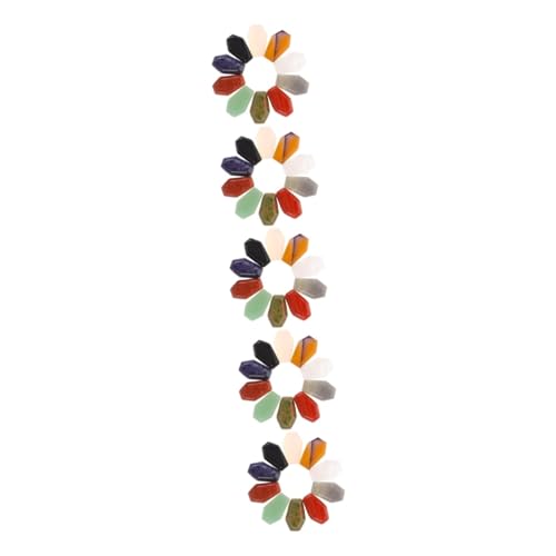 Yardwe 50 Stück Sarg aus Kristallstein Yoga-Geschenk Mini-Kristalle Geschenke Ornament Steinverzierungen für den Heimarbeitsplatz Tischdekoration zu Hause empfindlich von Yardwe