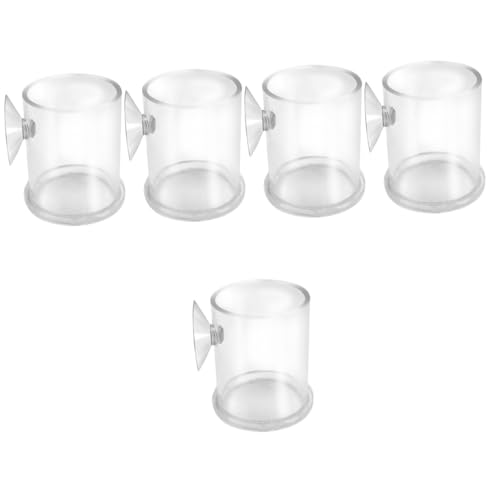 Yardwe 5 Stücke Aquarium Fütterung Acryl Fisch Feeder Cup Design Ihre Aquarium Decor Yardwe 5 Stücke Aquarium Fütterung Acryl Fisch Feeder Cup Design Ihre Aquarium Decor von Yardwe