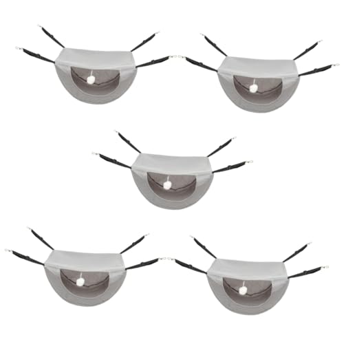 Yardwe 5 Stücke Katze Hängematte Kätzchen Nest Haustier Bett Atmungsaktive Stoff Einfach Zu Waschen Haustier-freundliche Design Yardwe 5 Stücke Katze Hängematte Kätzchen Nest Haustier Bett Atmungsaktive Stoff Einfach Zu Waschen Haustier-freundliche Design von Yardwe
