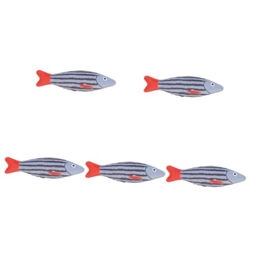 Yardwe 5 Stücke Kätzchen Spielzeug Gefüllte Fische Katze Spielzeug Plüsch Katze Kauen Sticks Pet Liefert Yardwe 5 Stücke Kätzchen Spielzeug Gefüllte Fische Katze Spielzeug Plüsch Katze Kauen Sticks Pet Liefert von Yardwe