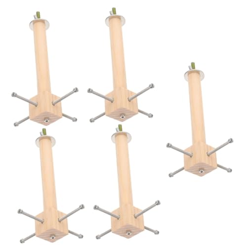 Yardwe 5 Stücke Holz Obst Rotierenden Vogel Feeder Spielzeug Für Sittiche Und Hamster Vogel Vögel Yardwe 5 Stücke Holz Obst Rotierenden Vogel Feeder Spielzeug Für Sittiche Und Hamster Vogel Vögel von Yardwe