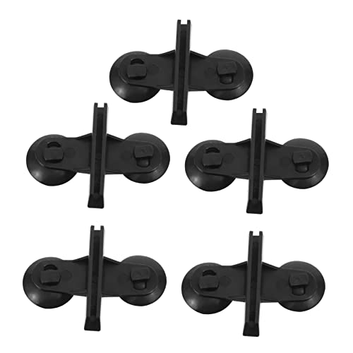 Yardwe Aquarium-becherklammern 5er-Pack Aquarium-gitterteiler Kunststoffklammern Tanktrennklammern Glasklammer Für Süßwasser-/aquarien von Yardwe