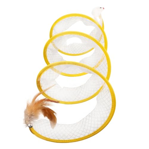 Yardwe 5 Stücke Kätzchen Kratzen Katze Tunnel Haustier Spielzeug S Form Tunnel Für Indoor Katzen Yardwe 5 Stücke Kätzchen Kratzen Katze Tunnel Haustier Spielzeug S Form Tunnel Für Indoor Katzen von Yardwe