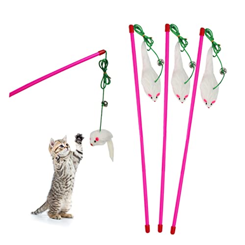 Yardwe 5stücke Interaktive Katzenangel Mit Mausdesign Farbige Spielzeuge Für Katzen Und Kätzchen Fördert Und Aktivität Stärkt Die Bindung Tier Und Mensch Yardwe 5stücke Interaktive Katzenangel Mit Mausdesign Farbige Spielzeuge Für Katzen Und Kätzchen Fördert Und Aktivität Stärkt Die Bindung Tier Und Mensch von Yardwe
