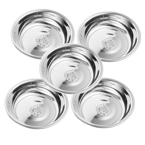 Yardwe 5st Katzennapf Aus Edelstahl Katzen-Puzzle- Futternapf Für Katzen Katzennäpfe Futterautomat Nassfutter Für Katzen Futterautomaten Für Katzen Silver Rostfreier Stahl Yardwe 5st Katzennapf Aus Edelstahl Katzen-Puzzle- Futternapf Für Katzen Katzennäpfe Futterautomat Nassfutter Für Katzen Futterautomaten Für Katzen Silver Rostfreier Stahl von Yardwe