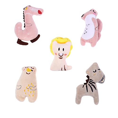 Yardwe 5st Katzenspielzeug Zwinger Kätzchen Beiß Tiere Katzenanreicherungsspielzeug Ausgabe Von Leckerlispielzeug Für Katzen Leckerli- Für Katzen Bausatz Wurf Plüsch von Yardwe