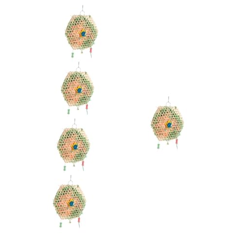 Yardwe 5 Stücke Papagei Käfig Woven Sittich Decor Vogelkäfig Liefert Vogel Spielzeug Für Nymphensittiche Yardwe 5 Stücke Papagei Käfig Woven Sittich Decor Vogelkäfig Liefert Vogel Spielzeug Für Nymphensittiche von Yardwe