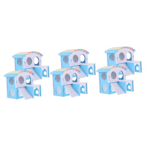 Yardwe 6 STK Hamstervilla Hamsterversteck Hamsterversteck Mit Leiter Rattenzubehör Hamsterhütte Hamsterversteck Für Den Haushalt Meerschweinchen Versteck Holzhaus PVC Empfindlich Yardwe 6 STK Hamstervilla Hamsterversteck Hamsterversteck Mit Leiter Rattenzubehör Hamsterhütte Hamsterversteck Für Den Haushalt Meerschweinchen Versteck Holzhaus PVC Empfindlich von Yardwe