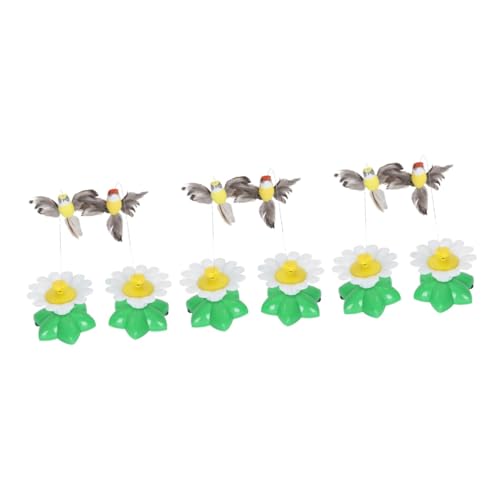 Yardwe 3er-Sets Interaktives Katzenspielzeug Schwebender Vogel Katzen- Und Kätzchenspielzeug Haustier-nervenspielzeug Für Hauskatzen 2 Stück * 3 Yardwe 3er-Sets Interaktives Katzenspielzeug Schwebender Vogel Katzen- Und Kätzchenspielzeug Haustier-nervenspielzeug Für Hauskatzen 2 Stück * 3 von Yardwe