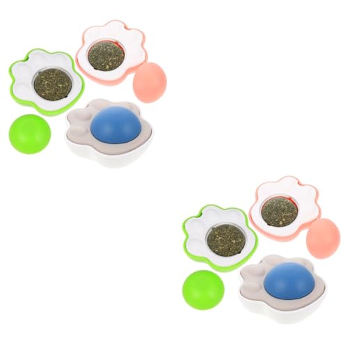 Yardwe 2er-Sets Spielzeug-Bundle Interaktives Katzenspielzeug Für Den Innenbereich Und Katzenkauspielzeug 3 Stück * 2 Yardwe 2er-Sets Spielzeug-Bundle Interaktives Katzenspielzeug Für Den Innenbereich Und Katzenkauspielzeug 3 Stück * 2 von Yardwe