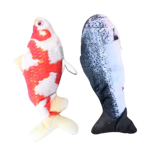 Yardwe 6 STK Simulation elektrischer Fisch Katze Katzenminze Spielzeug elektrisch bewegliches Fischspielzeug Spielzeuge Plüschtier Katze simuliertes Fischspielzeug Katze Fisch Spielzeug Yardwe 6 STK Simulation elektrischer Fisch Katze Katzenminze Spielzeug elektrisch bewegliches Fischspielzeug Spielzeuge Plüschtier Katze simuliertes Fischspielzeug Katze Fisch Spielzeug von Yardwe