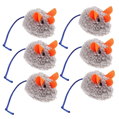 Yardwe 6 Stück Ausgestopftes Katzenspielzeug Stofftier Cartoon Katzenspielzeug Katzenspielzeug Für Den Innenbereich Spielzeugmaus Für Katzen Katzenminze Spielzeug Mäuse Yardwe 6 Stück Ausgestopftes Katzenspielzeug Stofftier Cartoon Katzenspielzeug Katzenspielzeug Für Den Innenbereich Spielzeugmaus Für Katzen Katzenminze Spielzeug Mäuse von Yardwe