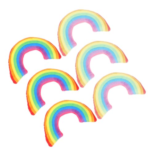 Yardwe 6 Stück Katzen Kissen u drinnen Kätzchenbett Kissen in Regenbogenform Kätzchen Kissen Interactive cat Toy katzenkissen mit katzenminze für Katzen Schlafkissen für Katze Polyester Yardwe 6 Stück Katzen Kissen u drinnen Kätzchenbett Kissen in Regenbogenform Kätzchen Kissen Interactive cat Toy katzenkissen mit katzenminze für Katzen Schlafkissen für Katze Polyester von Yardwe