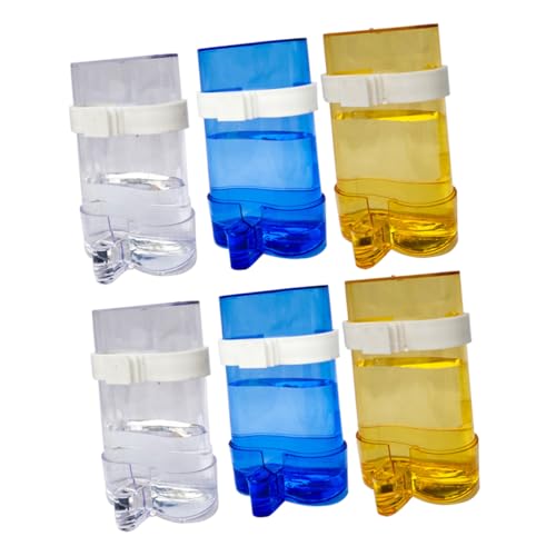 Yardwe 6stücke Papageien-wasserspender Vogelkäfig-wassertränke Vogelkäfig-trinkflasche Automatischer Wasserspender Für Vögel Mit Einfachem Aufbau Und Haltbaren Materialien Für Drinnen Und Yardwe 6stücke Papageien-wasserspender Vogelkäfig-wassertränke Vogelkäfig-trinkflasche Automatischer Wasserspender Für Vögel Mit Einfachem Aufbau Und Haltbaren Materialien Für Drinnen Und von Yardwe
