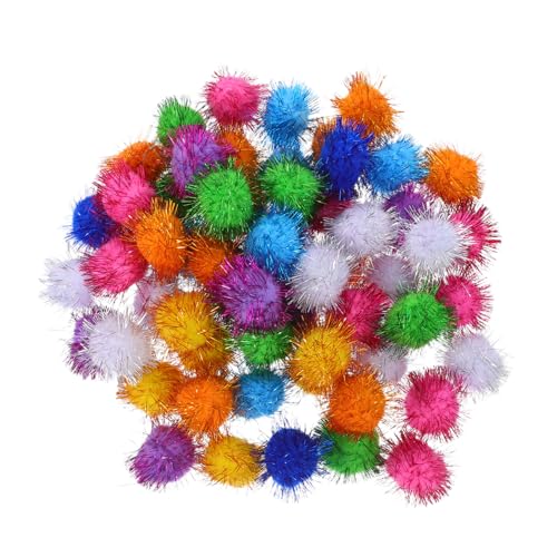 Yardwe 60stücke Interaktives Katzenspielzeug Glitzerbällen Zur Beschäftigung Für Hauskatzen Und Kätzchen Bälle Zur Katzenunterhaltung Für Innenbereich Und Reisen von Yardwe
