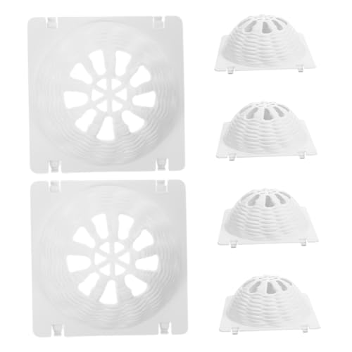 Yardwe 6er-Pack Wildvogel-inkubator Für Käfige Leicht Zu Reinigende Deckel Für Vogelnistschalen Yardwe 6er-Pack Wildvogel-inkubator Für Käfige Leicht Zu Reinigende Deckel Für Vogelnistschalen von Yardwe