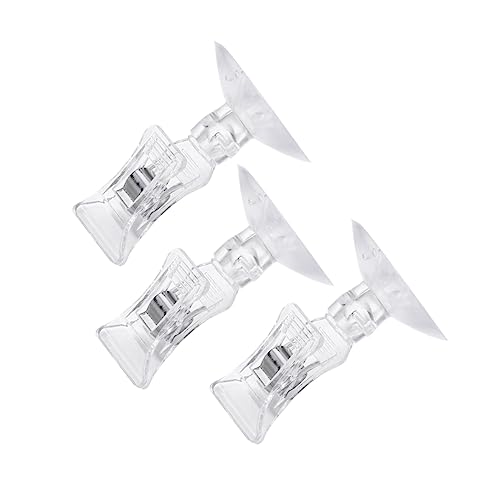 Yardwe 6St Fütterungswerkzeug Saugnapf aus Glas Clip Saugnapfhalter für Aquarien purelief handklammer original Acrylgehäuse Luft Fischfutterklemme Futterklammern Pop Explosionsaufkleber Yardwe 6St Fütterungswerkzeug Saugnapf aus Glas Clip Saugnapfhalter für Aquarien purelief handklammer original Acrylgehäuse Luft Fischfutterklemme Futterklammern Pop Explosionsaufkleber von Yardwe