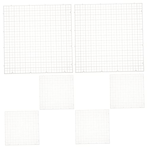 Yardwe 6st Trenngitter Für Aquarien Kanister Netz Stilles Aquarium Fischen Im Aquarium Filter Für Aquarien Dekorationen Für Aquarien Fischbecken Mit Trennwand Polyethylen Weiß von Yardwe