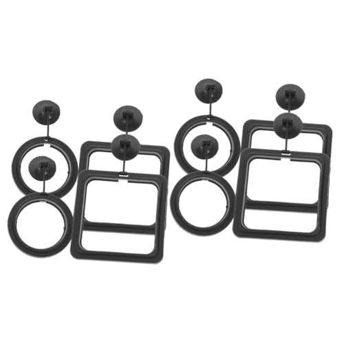 Yardwe 8 STK Fischfutterautomat Schwimmender Futterspender Für Fische Automatischer Futterautomat Für Schildkröten Schwimmender Aquarienring Aquarium Betta Futterring PVC Guppys Tragbar von Yardwe