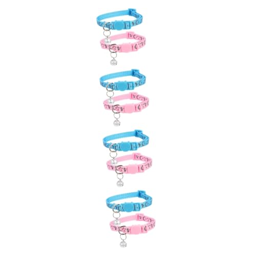 Yardwe 8stücke Reflective Cat Collar Mit Glöckchen Sicherheitsverschluss Verstellbar Für Katzen Für Outdoor-aktivitäten Vermeidung Von Verlust Yardwe 8stücke Reflective Cat Collar Mit Glöckchen Sicherheitsverschluss Verstellbar Für Katzen Für Outdoor-aktivitäten Vermeidung Von Verlust von Yardwe