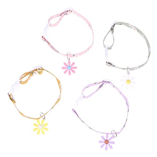 Yardwe 8 STK Haustierhalsband waschbare Lovely Wedding y weihnachtsm Hund Welpenhalsband Halskette Verstellbarer Kätzchenkragen Kätzchen-Gänseblümchen-Kragen einstellbar Zubehör Baumwolle Yardwe 8 STK Haustierhalsband waschbare Lovely Wedding y weihnachtsm Hund Welpenhalsband Halskette Verstellbarer Kätzchenkragen Kätzchen-Gänseblümchen-Kragen einstellbar Zubehör Baumwolle von Yardwe