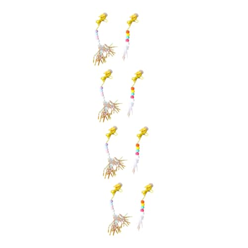 Yardwe 8stücke Katzenspielzeug Hängende Plüsch Katzenangel Mit Elastischem Seil Für Indoor Katzen Kreatives Spielzeug Zur Stimulation Und Unterhaltung Von Katzen Yardwe 8stücke Katzenspielzeug Hängende Plüsch Katzenangel Mit Elastischem Seil Für Indoor Katzen Kreatives Spielzeug Zur Stimulation Und Unterhaltung Von Katzen von Yardwe