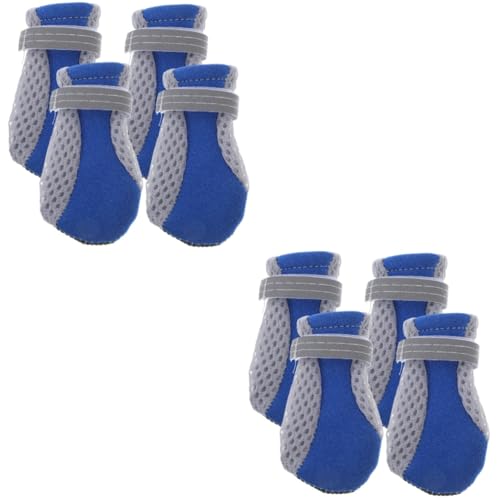 Yardwe Pfotenschutz 8 STK Mesh-Schuhe Für Welpen Welpenhaustierschuhe Katzenschuhe Hundeschuhe rutschfeste Schuhe Heimtierbedarf Hundestiefel VIP Pfote Stoff Für Neoprenanzüge Yardwe Pfotenschutz 8 STK Mesh-Schuhe Für Welpen Welpenhaustierschuhe Katzenschuhe Hundeschuhe rutschfeste Schuhe Heimtierbedarf Hundestiefel VIP Pfote Stoff Für Neoprenanzüge von Yardwe