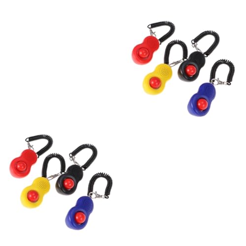 Yardwe 8-teiliges Hundetrainings-clicker-Set Haustier-trainingswerkzeug Mit Elastischem Handgelenksband Für Das Training Von Katzen Und Hunden Yardwe 8-teiliges Hundetrainings-clicker-Set Haustier-trainingswerkzeug Mit Elastischem Handgelenksband Für Das Training Von Katzen Und Hunden von Yardwe
