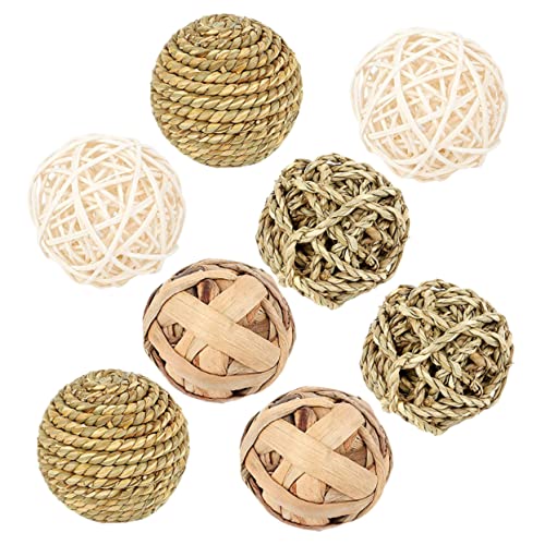 Yardwe 8stücke Hamster Molar Kauspielzeug Naturgras Bälle Für Kleintiere Spielzeug Für Hamster Meerschweinchen Und Kaninchen Zur Zahnpflege Und Beschäftigung Yardwe 8stücke Hamster Molar Kauspielzeug Naturgras Bälle Für Kleintiere Spielzeug Für Hamster Meerschweinchen Und Kaninchen Zur Zahnpflege Und Beschäftigung von Yardwe
