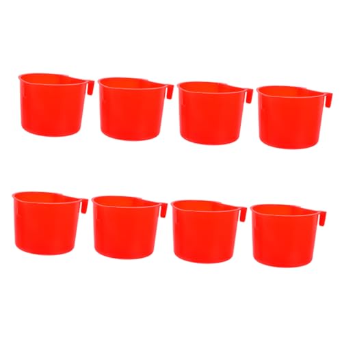 Yardwe 8 Stück Hängende Futter und Trinkschalen für Vögel und Kaninchen Tragbare Schalen für Kleine Haustiere Installieren Entfernen für Hühnerställe und Käfige Yardwe 8 Stück Hängende Futter und Trinkschalen für Vögel und Kaninchen Tragbare Schalen für Kleine Haustiere Installieren Entfernen für Hühnerställe und Käfige von Yardwe