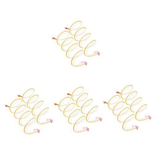 Yardwe 4 Sets Faltbares Tunnelspielzeug Für Katzen Lustiges Kätzchenspielzeug Kratz- Und Zahnungsfunktionen 2 Stück * 4 Yardwe 4 Sets Faltbares Tunnelspielzeug Für Katzen Lustiges Kätzchenspielzeug Kratz- Und Zahnungsfunktionen 2 Stück * 4 von Yardwe