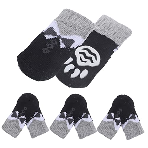 Yardwe 8Stücke rutschfeste Hundesocken Rutsch Pfotenschutz Für Katzen Warmhaltende Strümpfe Für Indoor Nutzung Pfotenschutz Für Kleine Bis Große Zufällige Yardwe 8Stücke rutschfeste Hundesocken Rutsch Pfotenschutz Für Katzen Warmhaltende Strümpfe Für Indoor Nutzung Pfotenschutz Für Kleine Bis Große Zufällige von Yardwe