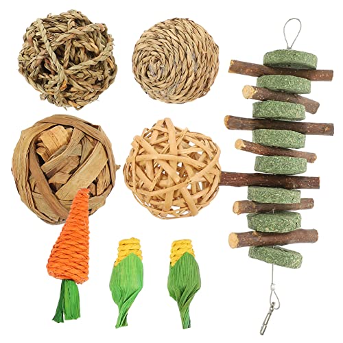 Yardwe 8st Kaninchen Kauspielzeug Hund Kletterspielzeug Hamsterkäfig Haustier Meerschweinchenfutter Rennmaus Kauer Zur Bereicherung Ratten Kauspielzeug Für Rennmäuse Hölzern Yardwe 8st Kaninchen Kauspielzeug Hund Kletterspielzeug Hamsterkäfig Haustier Meerschweinchenfutter Rennmaus Kauer Zur Bereicherung Ratten Kauspielzeug Für Rennmäuse Hölzern von Yardwe