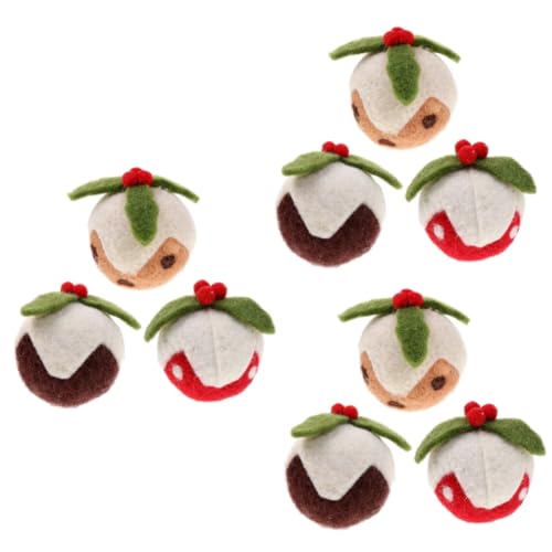 Yardwe 9 STK Fellknäuel-Spielzeug für Haustiere weihnachtshaustier necken Ball Spielzeug Weihnachtskatzenbällchen interaktives Spielzeug für Katzen katzenkratzball Spielzeuge Katzenbälle Yardwe 9 STK Fellknäuel-Spielzeug für Haustiere weihnachtshaustier necken Ball Spielzeug Weihnachtskatzenbällchen interaktives Spielzeug für Katzen katzenkratzball Spielzeuge Katzenbälle von Yardwe