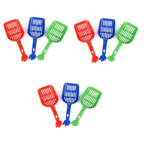 Yardwe 9 STK Hundestreu Schaufel cat Litter Scoop katzenstreuschaufeln Schaufel für Katzenstreu Vibrationsdämpfer für Tennis Schaufel für Haustierstreu Dicker Schnitt Müllschaufel Yardwe 9 STK Hundestreu Schaufel cat Litter Scoop katzenstreuschaufeln Schaufel für Katzenstreu Vibrationsdämpfer für Tennis Schaufel für Haustierstreu Dicker Schnitt Müllschaufel von Yardwe