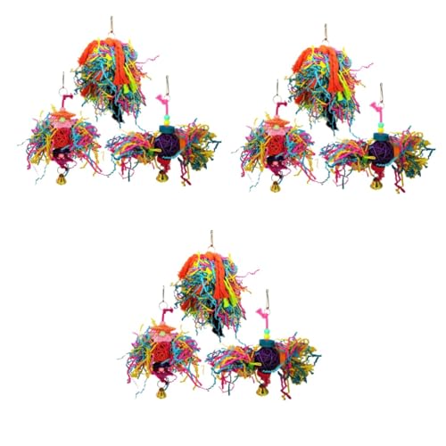 Yardwe 9 STK Kauspielzeug für Papageien erkenntnis vogelkäfig zubehör Holzspielzeug kleine Vogelwerkzeuge Spielzeuge Kauwerkzeug für Vögel papageienseidenkugeln Baumwollseil die Schaukel Yardwe 9 STK Kauspielzeug für Papageien erkenntnis vogelkäfig zubehör Holzspielzeug kleine Vogelwerkzeuge Spielzeuge Kauwerkzeug für Vögel papageienseidenkugeln Baumwollseil die Schaukel von Yardwe
