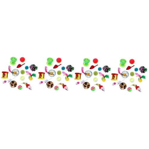 Yardwe 96stücke Teiliges Interaktives Katzenspielzeug Und Glockenball Für Katzen Kätzchen Und Haustiere Fördert Fitness Langeweile Und Einsamkeit Yardwe 96stücke Teiliges Interaktives Katzenspielzeug Und Glockenball Für Katzen Kätzchen Und Haustiere Fördert Fitness Langeweile Und Einsamkeit von Yardwe