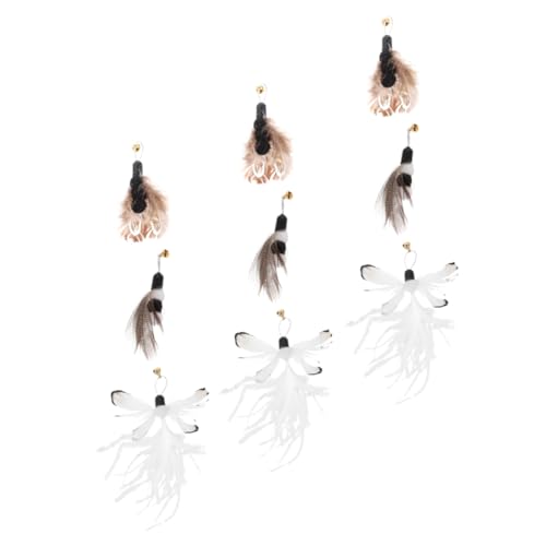 Yardwe 9stücke Teiliges Katzenangel Spielzeug Refills Mit Feder Und Insekten-Design Für Interaktives Spielen Teaser Ersatzteile Für Katzen Um Langeweile Zu Vertreiben Bindung Zu Yardwe 9stücke Teiliges Katzenangel Spielzeug Refills Mit Feder Und Insekten-Design Für Interaktives Spielen Teaser Ersatzteile Für Katzen Um Langeweile Zu Vertreiben Bindung Zu von Yardwe