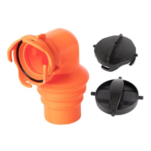 Yardwe Abwasserschlauch Winkeladapter PVC für Einfache Installation Auslaufsicheres Design Verbindung mit Abwasserventil von Yardwe