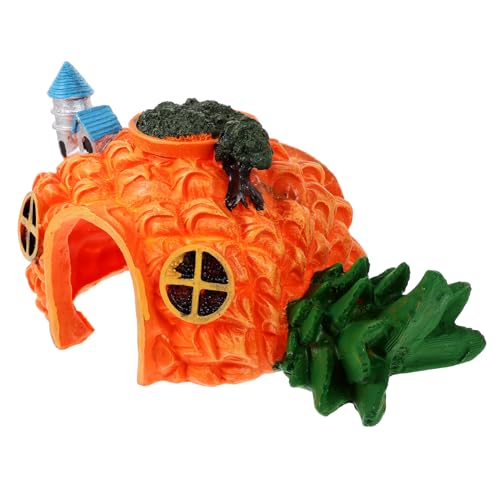 Yardwe Aquarium-Dekoration Kunstharz Ananas-Form Dekoration Für Aquarien Versteck Unterschlupf Und Aquarium- Yardwe Aquarium-Dekoration Kunstharz Ananas-Form Dekoration Für Aquarien Versteck Unterschlupf Und Aquarium- von Yardwe