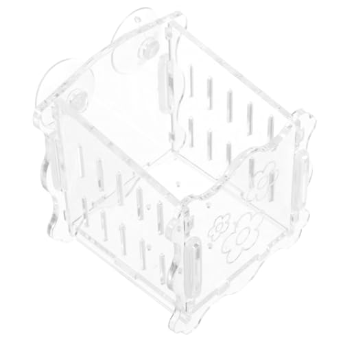 Yardwe Aquatische Pflanzschale Anlage Pflanzen Aquarium Stand Kühler Abfluss Panzer Futterspender Pumpe Fisch Reiniger Wasser Filter Schüssel Vakuum Halter Tank Baum Teich Acryl von Yardwe