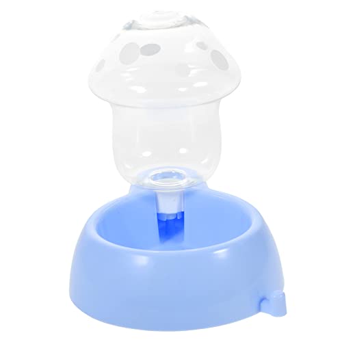 Yardwe Wasserbehälter Für Katzen Und Hunde in Pilzform Automatischer Wasserspender Für Haustiere Für Katzen Und Hunde von Yardwe