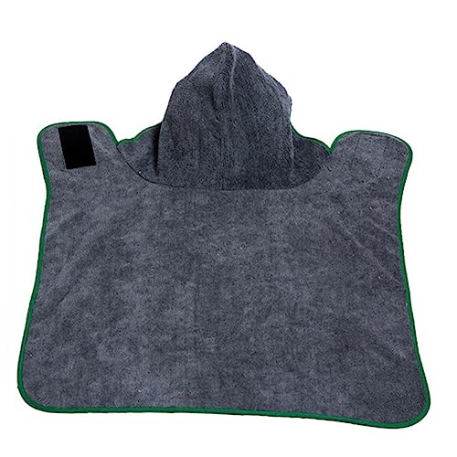 Yardwe Badet Ücher Für Haustiere Saugfähig Windeln Bausatz Bademantel Hundehandtuch Trockentücher Für Hund Hundebekleidung Für Große Hunde Plüsch Abs Hund Badetuch Superfeine Faser Grey von Yardwe