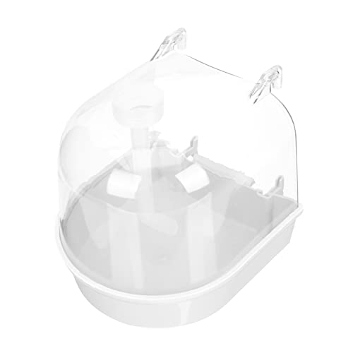 Yardwe 1satz Pet Shower Box Für Vögel Badewanne Für Papageien Und Wellensittiche Stressabbauendes Vogelzubehör Einfach Zu Reinigen Und Langlebig Für Vogelkäfige Und Pflege von Yardwe
