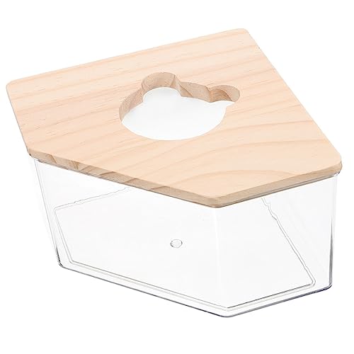 Yardwe Hamster-badebehälter Chinchilla-badewanne Gerbils-badebox Meerschweinchen-badetasche Haustier-Accessoire Yardwe Hamster-badebehälter Chinchilla-badewanne Gerbils-badebox Meerschweinchen-badetasche Haustier-Accessoire von Yardwe
