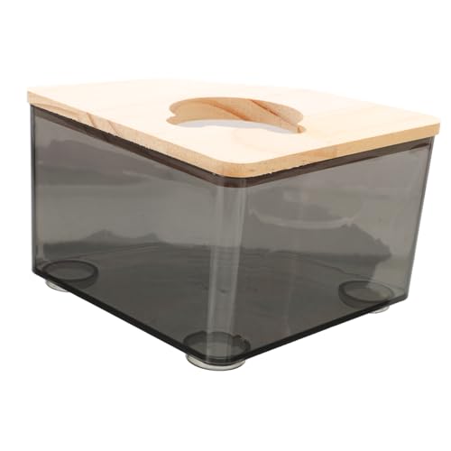 Yardwe Sandbadebox für Hamster Haustiertoilette Einfache Aufbewahrung Staubbadewanne für Rennmäuse Sandbadewanne für Chinchillas Sandbadebecken für Meerschweinchen Yardwe Sandbadebox für Hamster Haustiertoilette Einfache Aufbewahrung Staubbadewanne für Rennmäuse Sandbadewanne für Chinchillas Sandbadebecken für Meerschweinchen von Yardwe